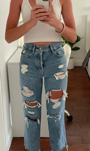 PacSun High Rise Ripped Jeans thumbnail 1