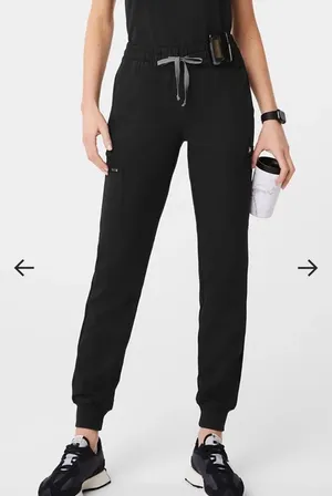 Figs Black Uman Jogger Scrub Pants Small Women thumbnail 1