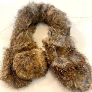 Brown neck warmer one size thumbnail 3