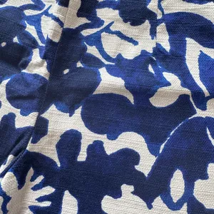 Women's Zara Blue and White High Waist Shorts with Bold Print Floral Size S thumbnail 3