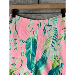 Lilly Pulitzer Faye Skort Chimpoiserie Coral Reef Tint Golf Tennis Size 6 New thumbnail 4