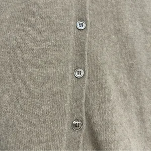 Vintage J.H. Collectibles Lambswool Angora Button Down Sweater Dress Neutral thumbnail 3