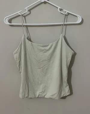 Pink Rose Women's Light Butter Yellow Spaghetti Strap Seamless Cami Top thumbnail 1