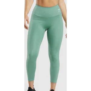 Gymshark Training 7/8 Leggings - Alpine Green - Size M thumbnail 4