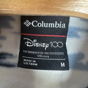 Disney 100 x Columbia Fleece Pullover Half Snap Womens Medium Mickey & Friends thumbnail 7