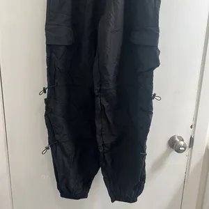 Black joggers size XS 100% nylon thumbnail 2