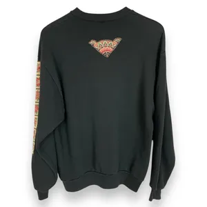 Vintage Sweatshirt Floral Applique DIY Size Large Women Unisex‎ Twee 90s Jerzees thumbnail 2
