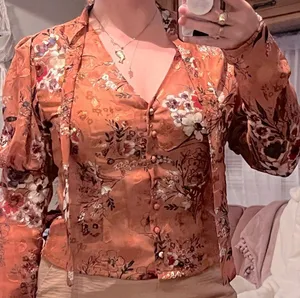 Nasty Gal floral tie blouse thumbnail 4