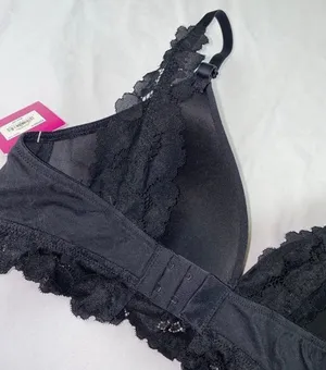 NEW Lace Bra Black Size 34 B thumbnail 5