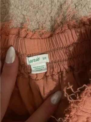 orange arie sweat skirt thumbnail 2