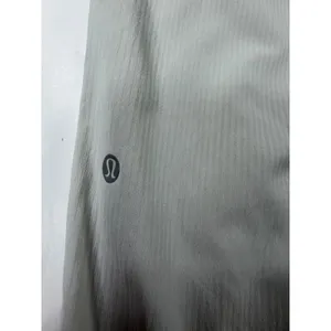 Lululemon Beyond the Studio Jogger Pants Grey Textured Drawstring Tapered Womens thumbnail 6