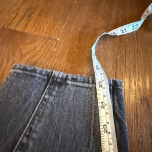 Abercrombie & Fitch curve love huge rise skinny black wash jeans size 28/6 short thumbnail 7