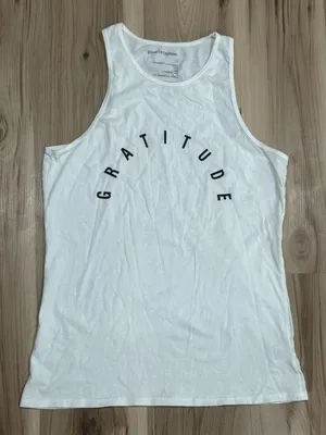 Good Hyouman Gratitude Racerback Tank Top Women’s Large thumbnail 2