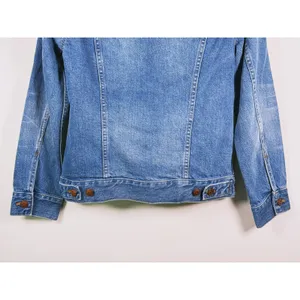 Madewell Womens Denim Trucker Jacket Small Blue Button Front Casual Fall Country thumbnail 9