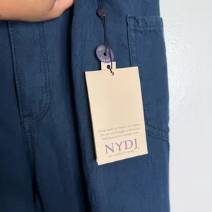 NYDJ Brigitte High Rise Wide Leg Capri Serendipit Blue Wash NWT Size‎ 16 Casual thumbnail 11