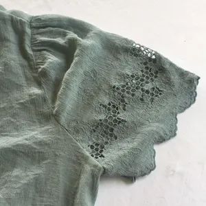 Blu Pepper Seafoam Green Blouse thumbnail 3