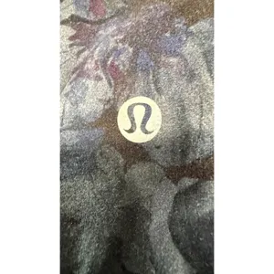 Lululemon align High Rise Floral Leggings Black Grey Purple Size 4 thumbnail 3