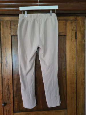 aerie Neutral Beige Pull-On Straight Leg Pants (B) Xs thumbnail 5