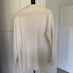 J. Crew Cecile Ivory Women's Cream Relaxed Knit Cardigan‎ Blazer Sweater thumbnail 5