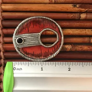 Chico’s Red Enamel Pendant Only thumbnail 5
