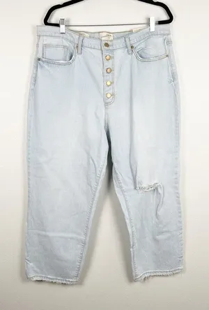 Universal Thread Vintage Straight Jeans‎ Sz 18 thumbnail 1