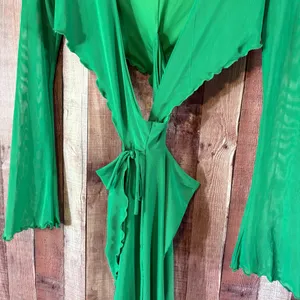 Tiger Mist Sunnie Green Cutout Dress Size‎ Small thumbnail 8