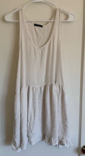Brandy Melville Cream Sleeveless Dress thumbnail 1