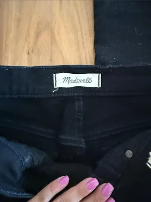 Madewell 9” High Rise Skinny Crop thumbnail 4
