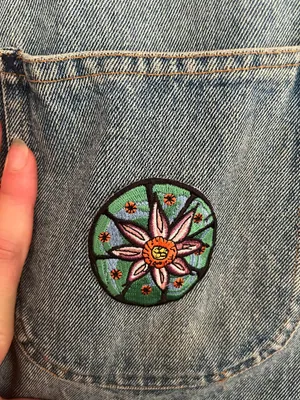 Vantage Denim jacket #kindnessmatters Blue Size M thumbnail 4