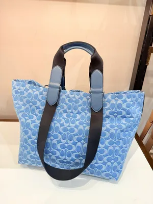 coach Small Tour Tote Bag In Signature Denim cdf24 thumbnail 2