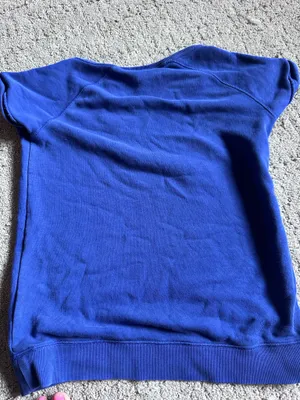 Nike Purple Short Sleeve Sweatshirt Medium thumbnail 5