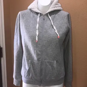 Cotton on gray hoodie thumbnail 2