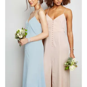 New Look NWT Blue Sleeveless Strap Formal Bridesmaid Prom Maxi Evening Dress 8 thumbnail 7