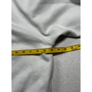 Vuori Hoodie Half Zip White Cropped Sweatshirt XL Organic Cotton Pullover thumbnail 9