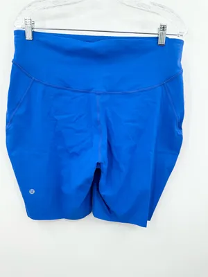 Lululemon Women’s Base Pace‎ High-Rise Short Poolside Blue Size 14 thumbnail 2