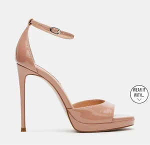Steve Madden Wiley Heels in Blush thumbnail 1