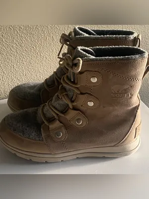 Sorel Boots‎ Tan & Grey size 6 thumbnail 6