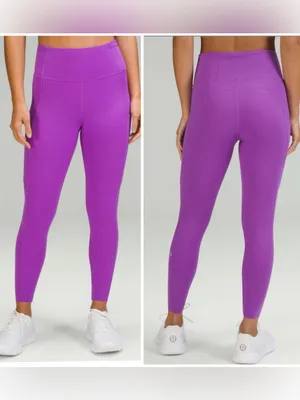 Lululemon fast and free high rise leggings moonlit magenta 8 thumbnail 3