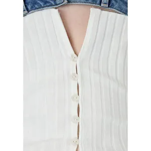 Free People Tilly Long Sleeve Cardi Blouse Top Knit Ribbed Button Down Size XS thumbnail 5