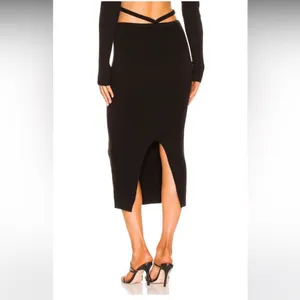 for love and lemons mona ribbed midi skirt thumbnail 9