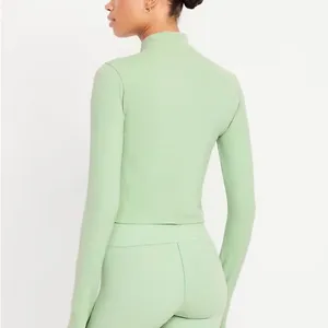 New Old‎ Navy StudioSmooth Crop Full Zip thumbnail 4
