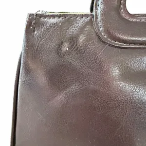 Vintage Victoria’s Secret Small Clutch Y2K Brown Faux Leather Indie Sleaze Purse thumbnail 10