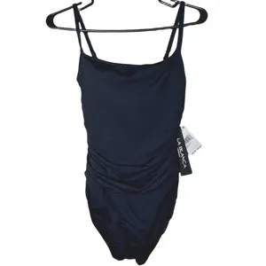 NWT La Blanca Black Island Goddess‎ One Piece Swimsuit - Size 6 thumbnail 5