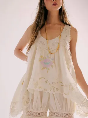 Free People NWT Top w/ Rompers thumbnail 1