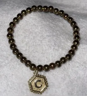 Beaded Bracelet NWT Black thumbnail 1