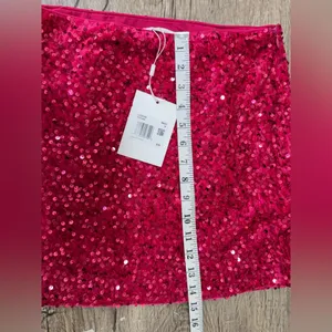 Endless Rose Women's Sequins Velvet Skirt size medium‎ NWT thumbnail 6