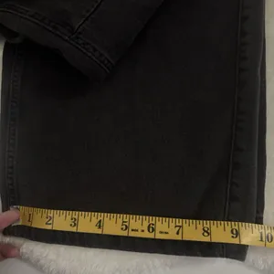 Vans Curbside Pant Womens 29 Washed Black Wide Leg High Rise Skater Baggy thumbnail 8