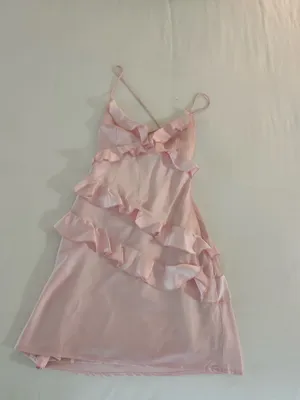 Beginning Boutique Lydia Pink Mini Dress thumbnail 2