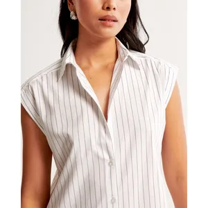 NWT Abercrombie & Fitch Button-Through Midi Shirt Dress Size XL Petite White thumbnail 9
