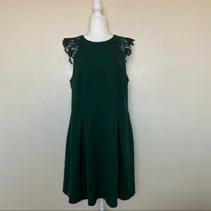 Speechless Plus Lace-Contrast Fit & Flare Dress 3X thumbnail 3